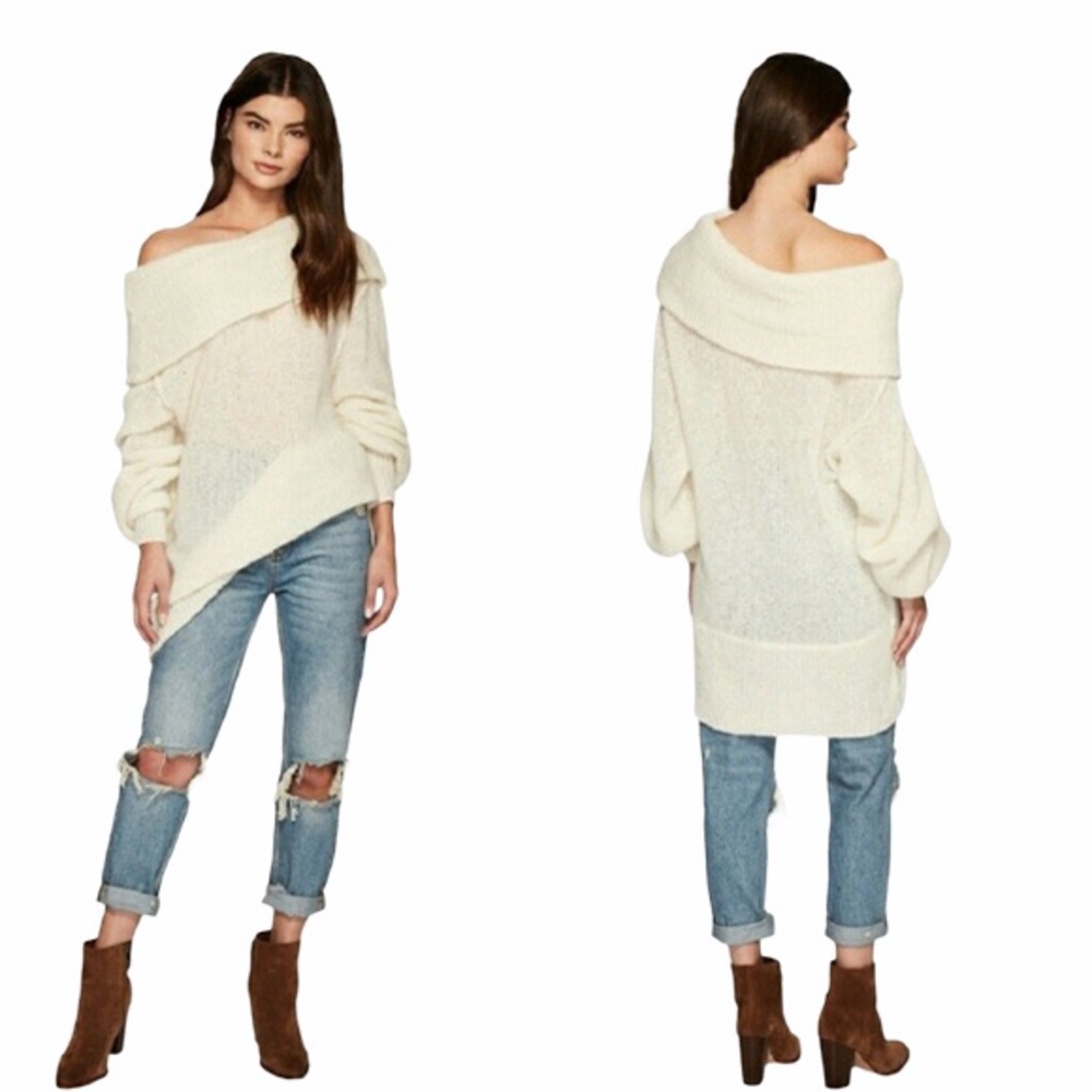 Free People Knit Alpaca Ophelia Oversized Sweater